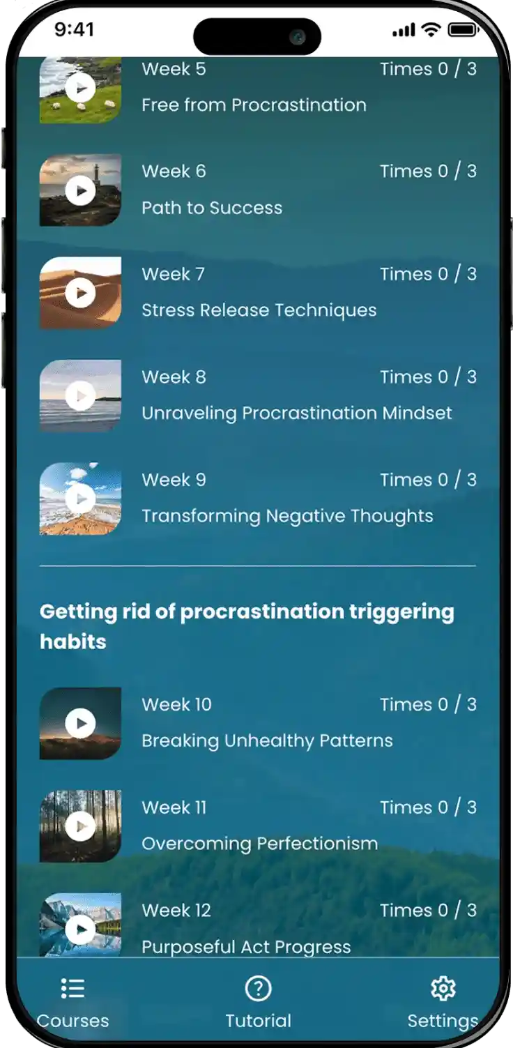 Happyo Benefits — Certified Hypnotherapy Anti-Procrastination Audio Program by Kevin Core MD