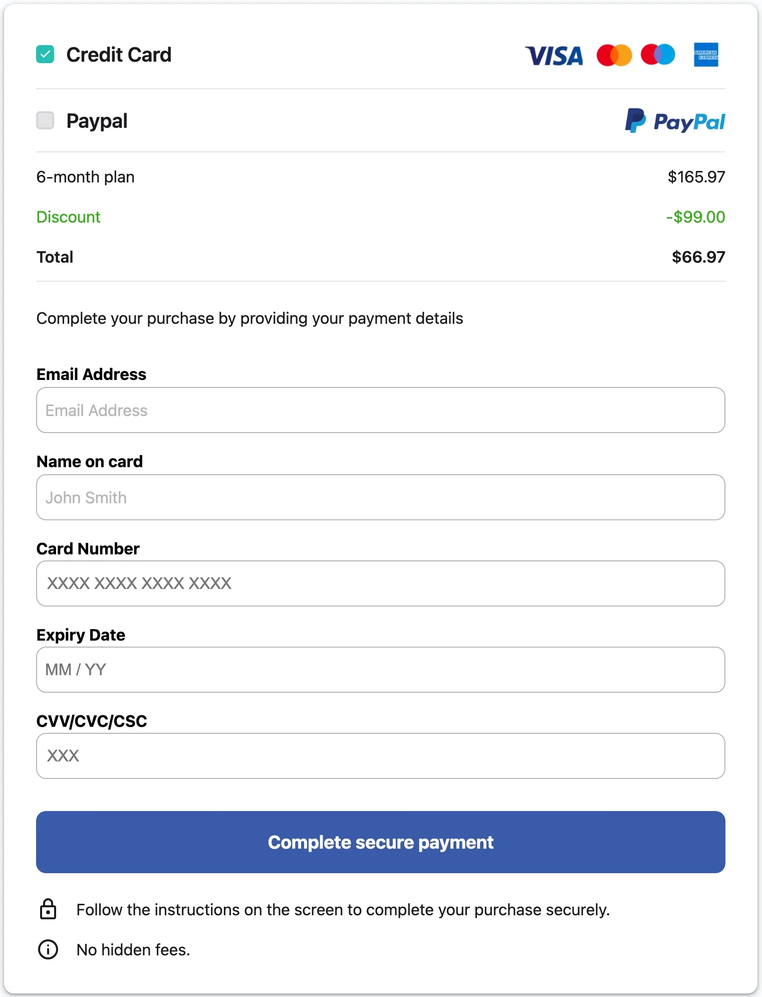 Happyo Order — Choose Your Plan Today